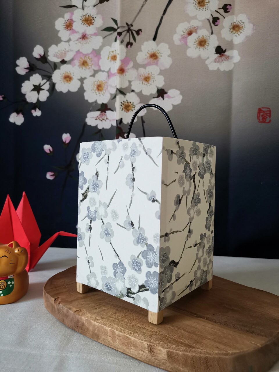 Lanterne HANA - Cerisier blanc